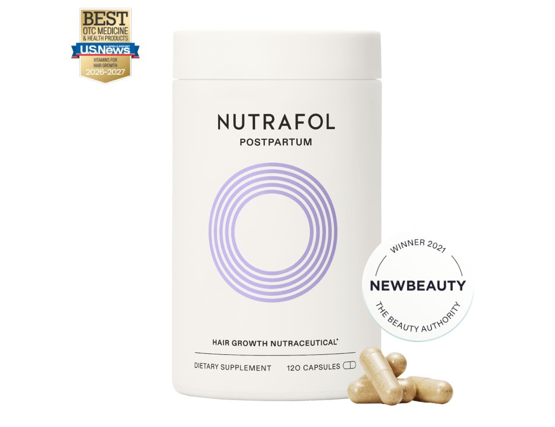Nutrafol Postpartum Hair Growth Supplement – 120 Capsules