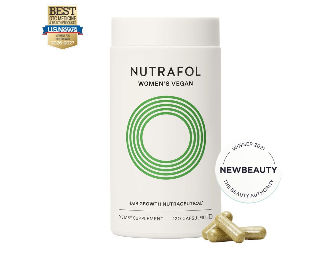 Nutrafol Women's Vegan Hair Wellness Supplement – 120 Capsules